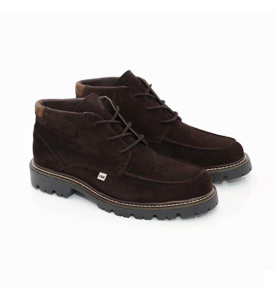 Botte en daim marron