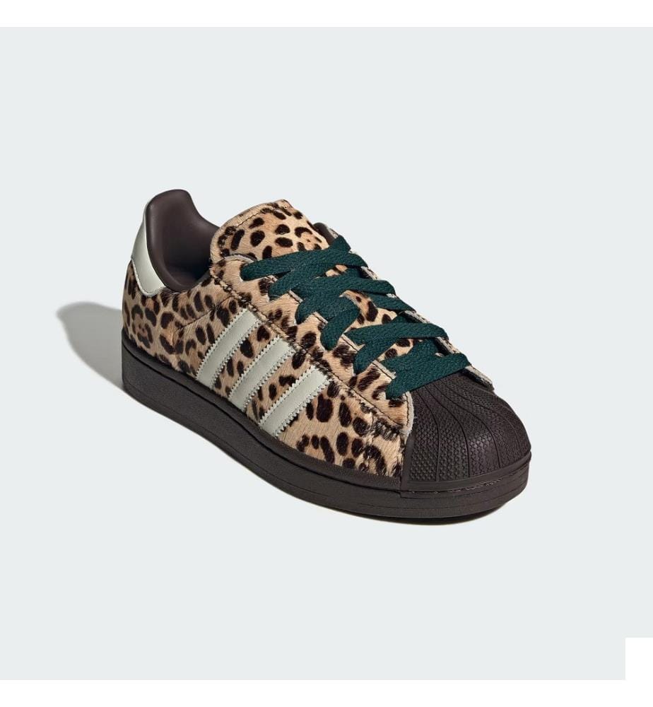 Baskets Superstar II - Brun Clair et Noir