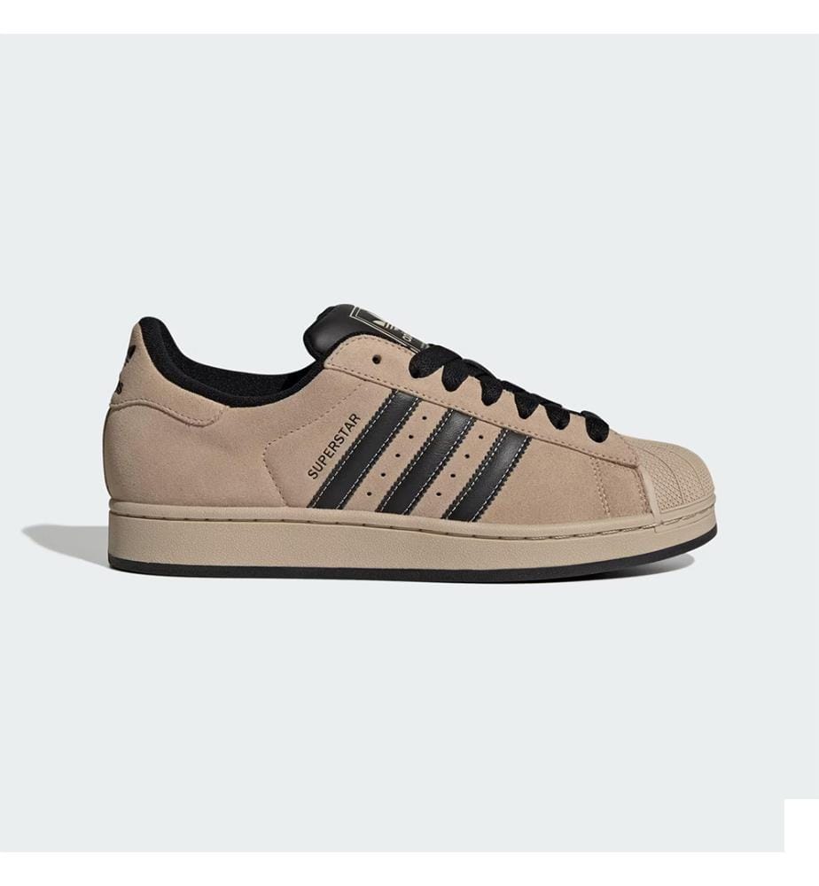 Baskets Superstar II - Kaki et Noir