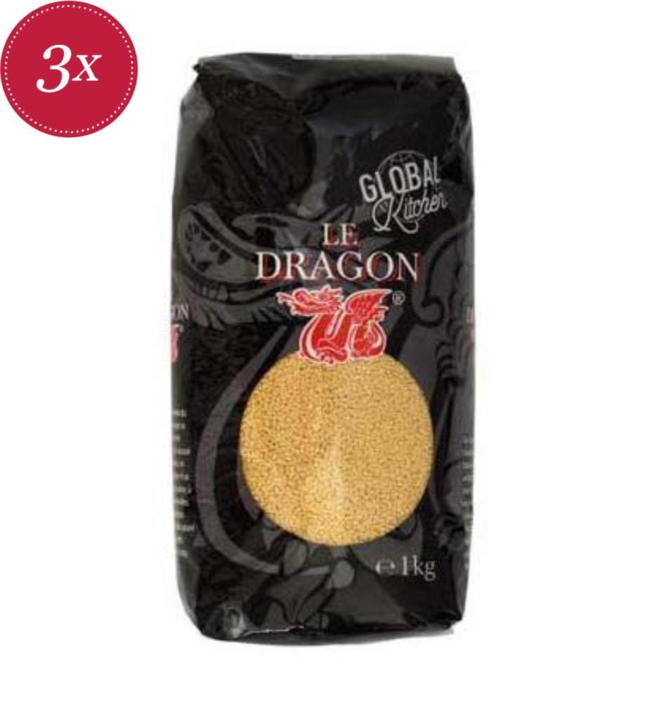 Couscous Le Dragon - 3 x 1000 g
