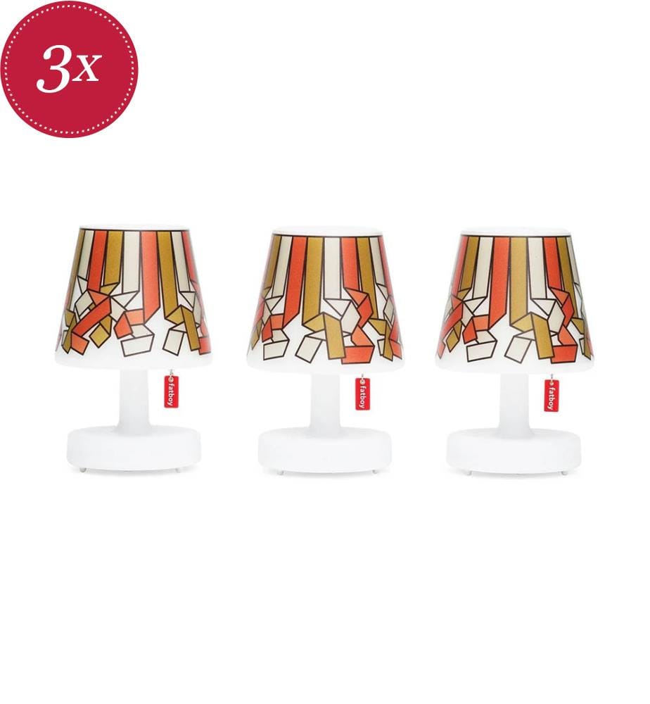 3er-Set LED-Tischlampen - Mehrfarbig