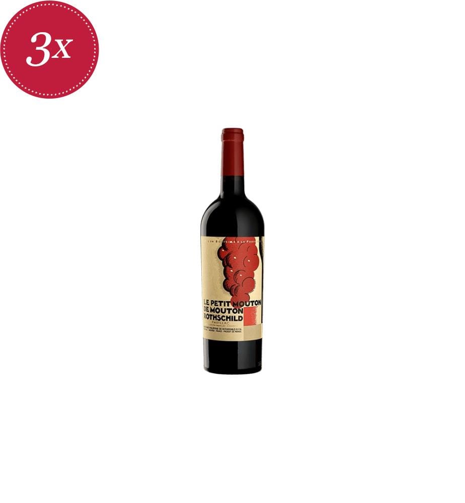 Rotwein „Le Petit Mouton“, 2020 - 3 x 75 cl