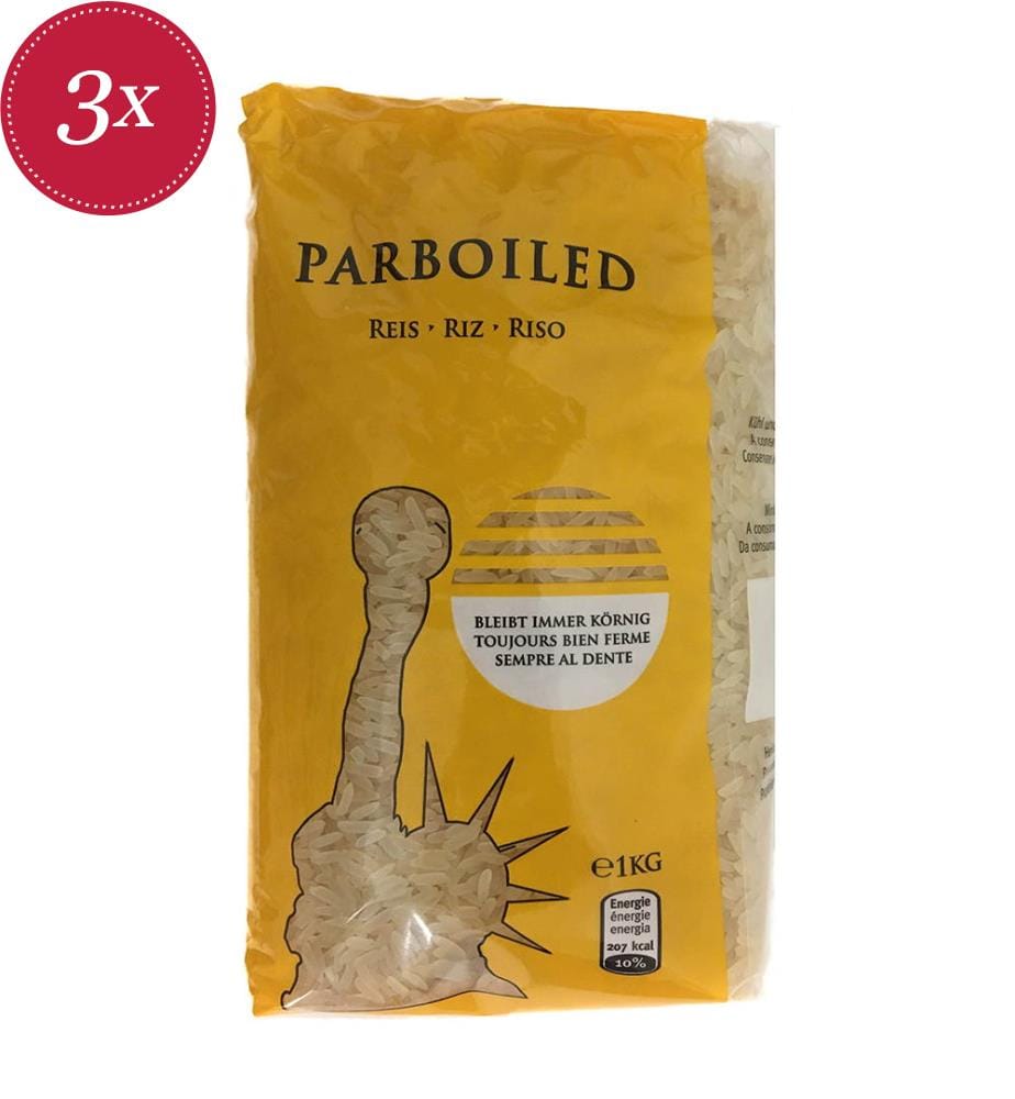 Riso Parboiled - 3x 1 kg