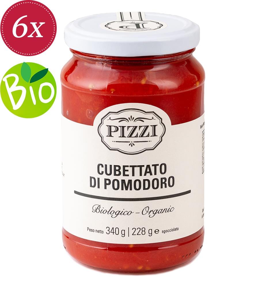 6x Tomatenwürfel - 370 ml