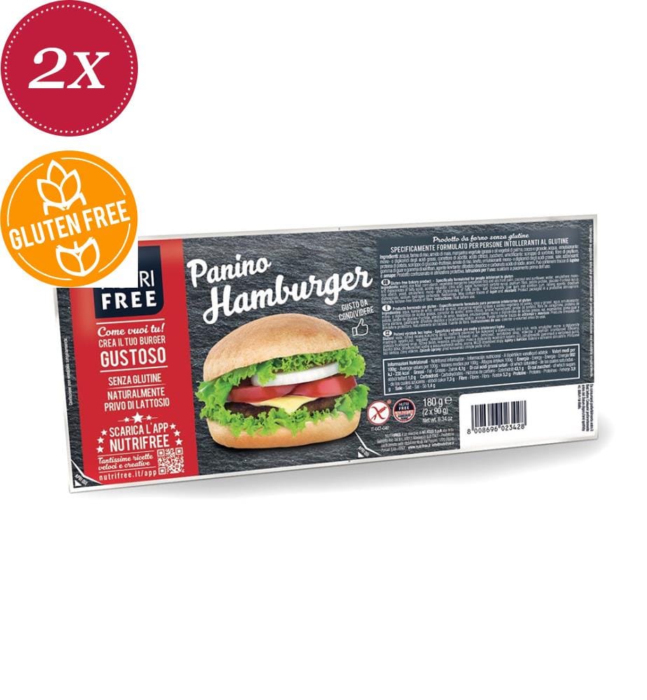 Nutrifree Hamburger-Brötchen - 2 x 180 g