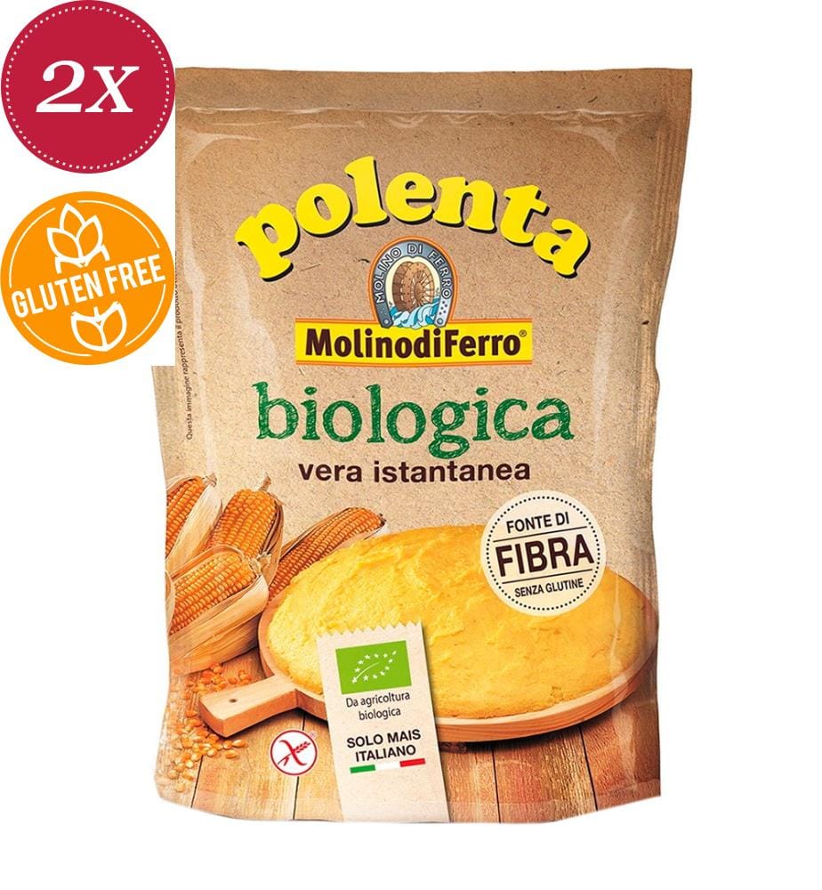 Instant gelbe Bio-Polenta - 2 x 375 g