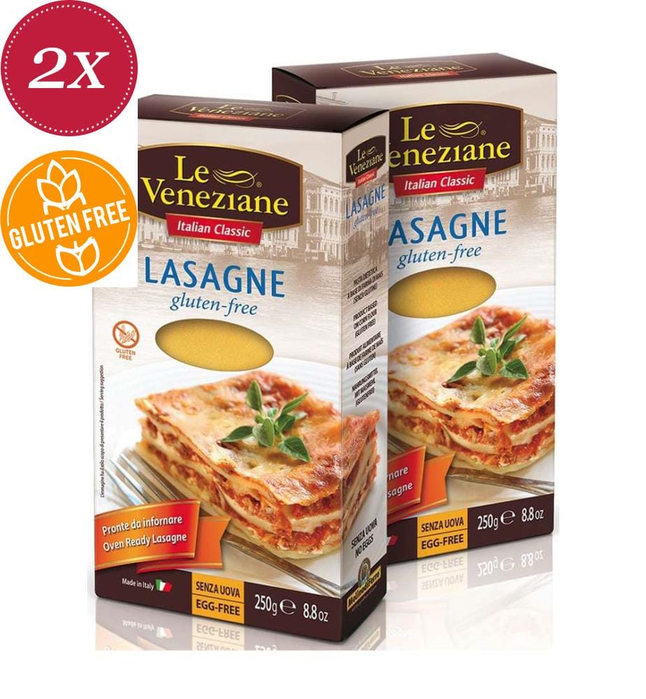 Feuilles de lasagne Le Veneziane - 2 x 250 g