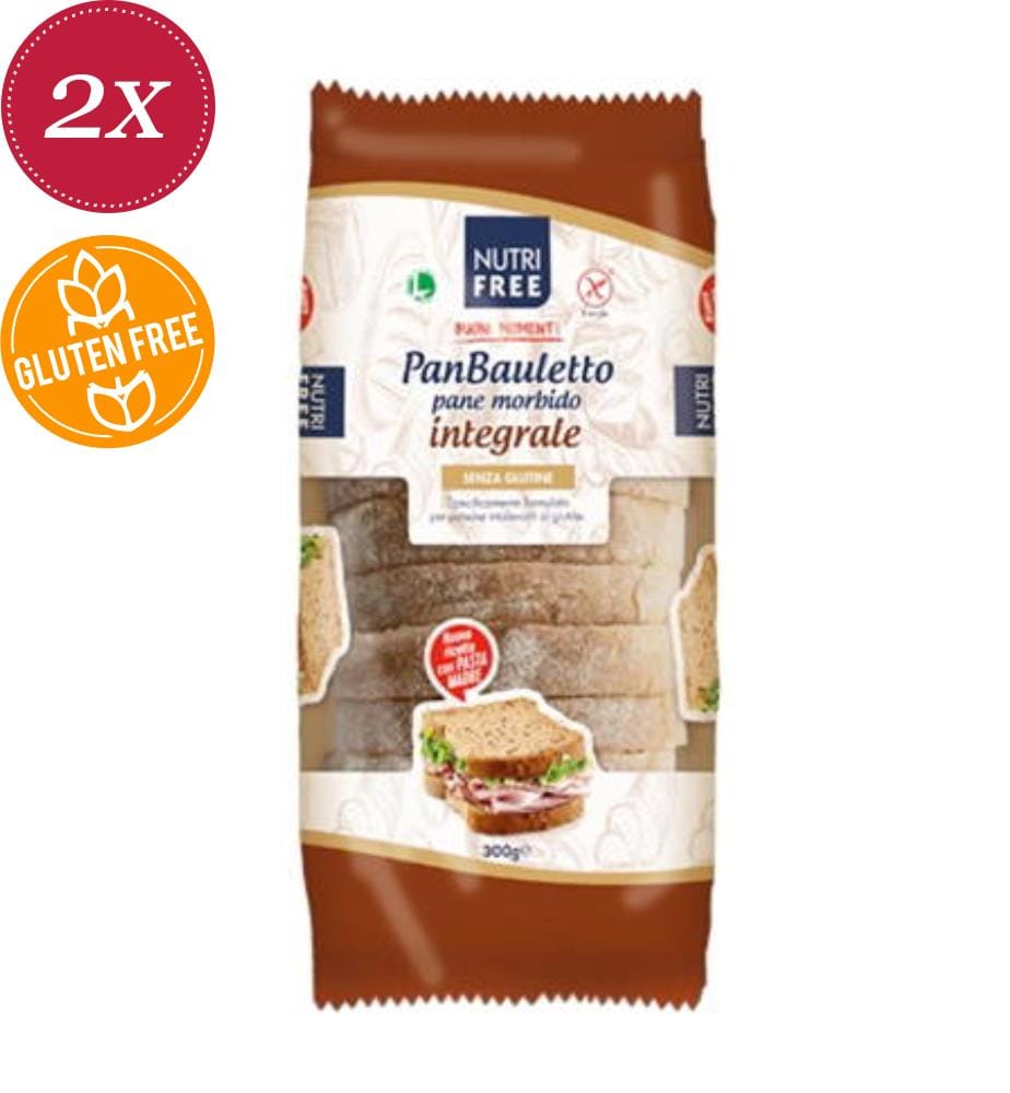 Panbauletto à la farine complète Nutrifree - 2 x 300 g