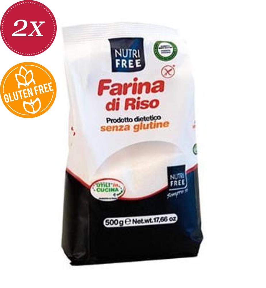 Farine de riz sans nutriments - 2 x 500 g