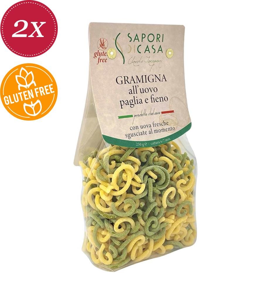 Gramigna Paglia E Fieno All'Uovo Sapori di Casa - 2 x 250 g