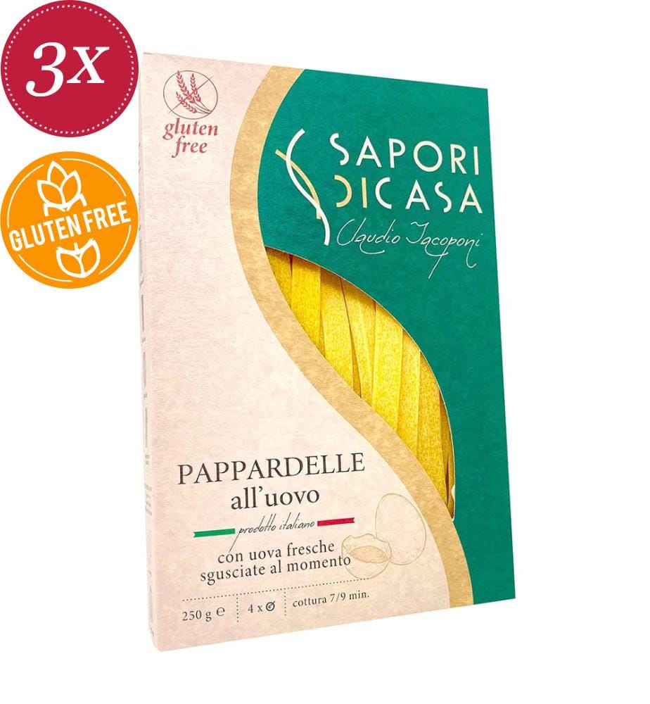 Pappardelle All'Uovo Sapori di Casa (pâtes) - 3 x 250 g