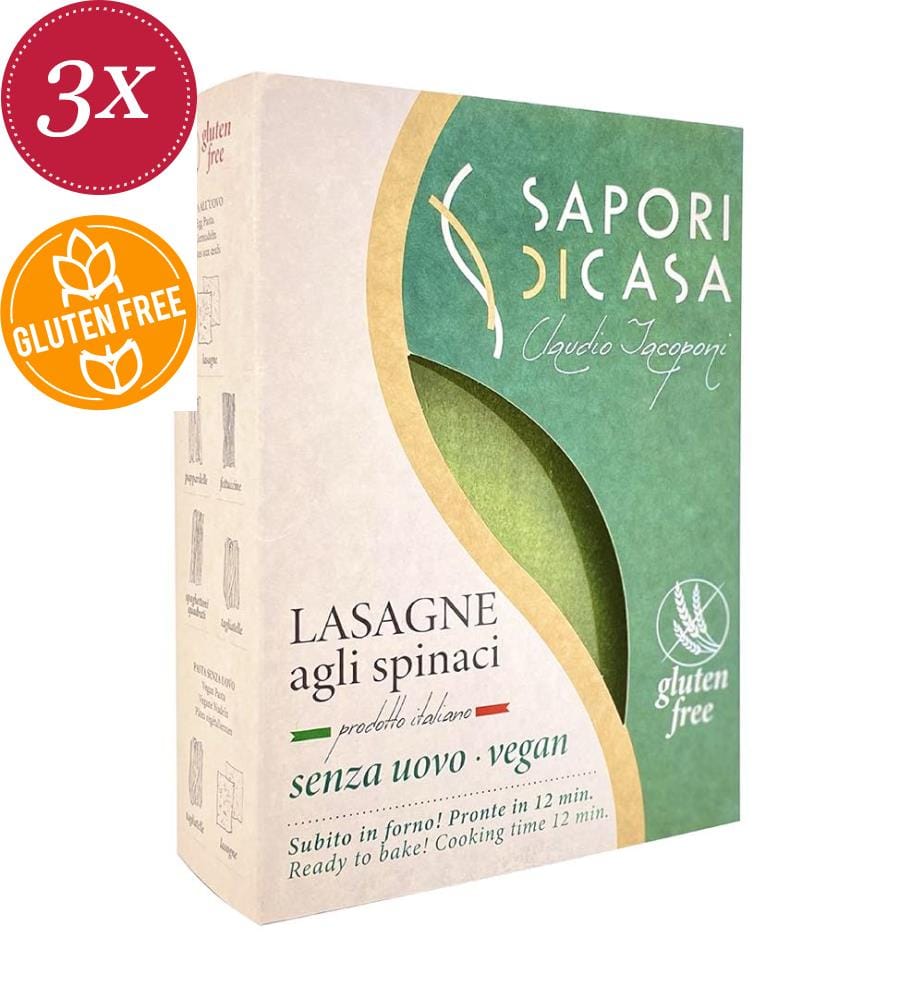 Lasagnes Agli Spinaci Sapori di Casa - 3 x 200 g