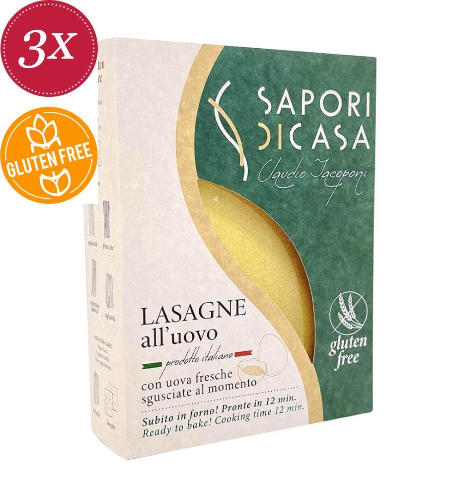 Lasagnes All'Uovo Sapori di Casa - 3 x 200 g