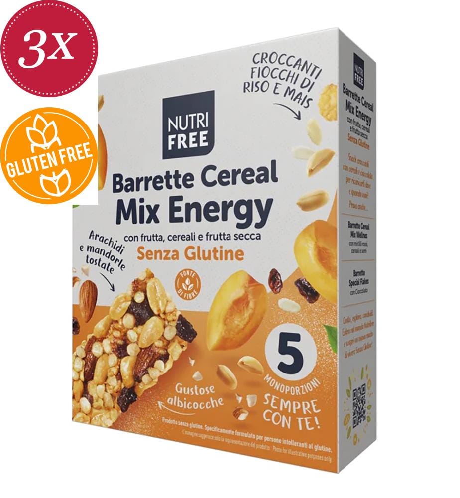 Cereal blend energy bars - 3 x 140 g