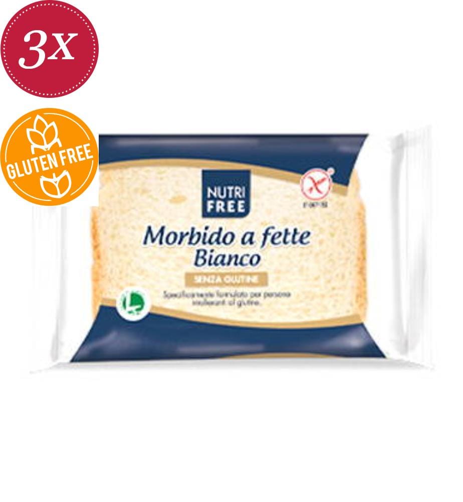 Nutrifree Soft Sliced blanc - 3 x 165 g