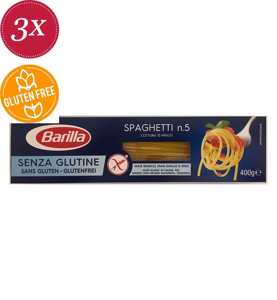 Spaghetti sans gluten Barilla - 3 x 400 g