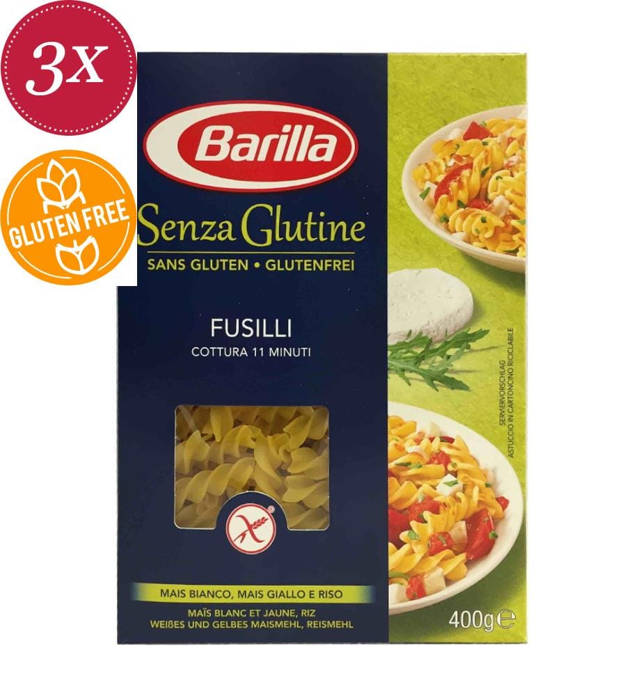 Barilla Fusilli Sans Gluten - 3 x 400 g
