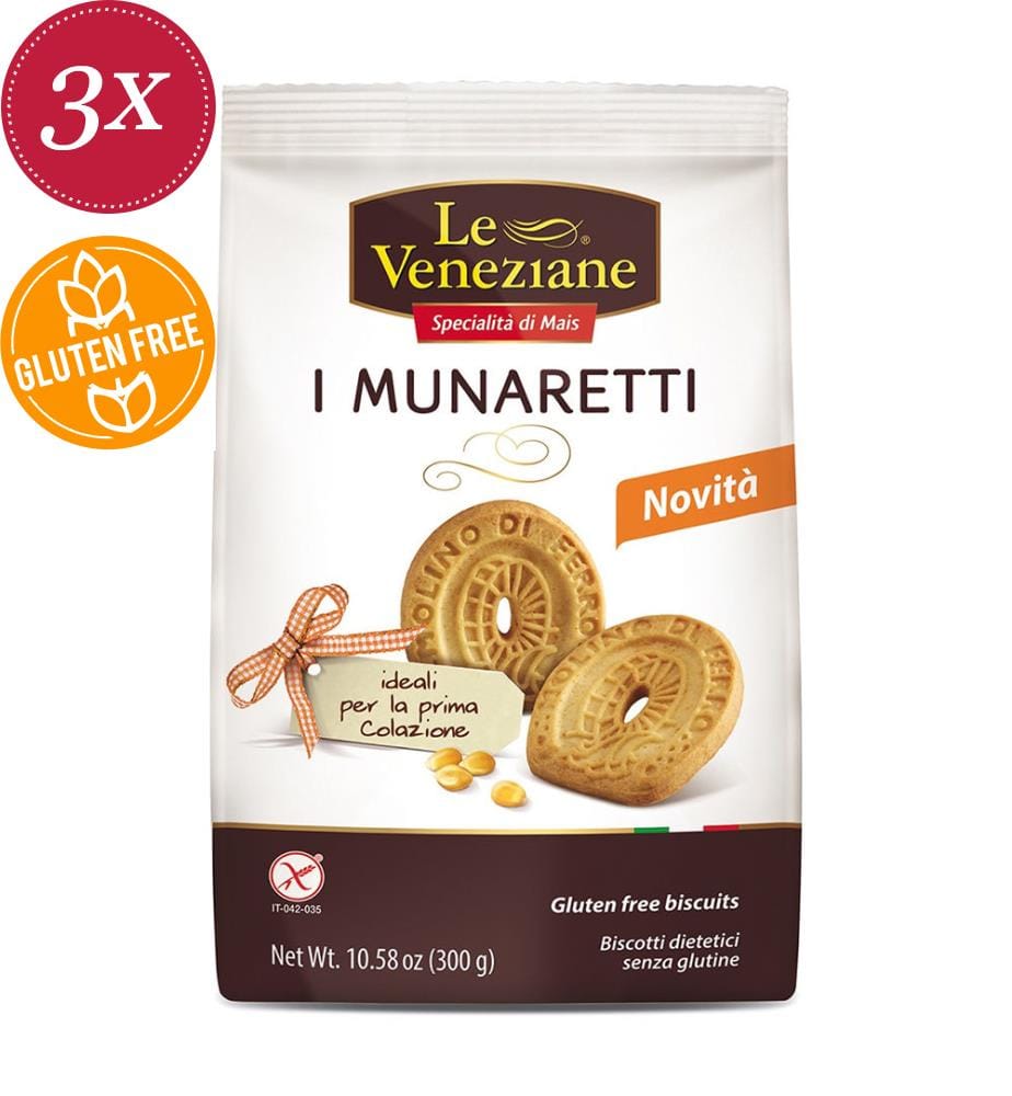 Biscuits Munaretti Le Veneziane - 3 x 300 g