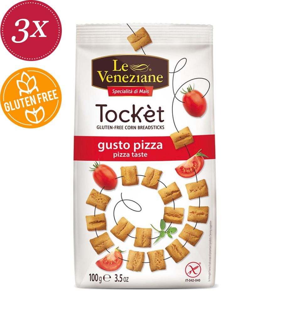 Le Veneziane Pizza Tocket - 3 x 100 g