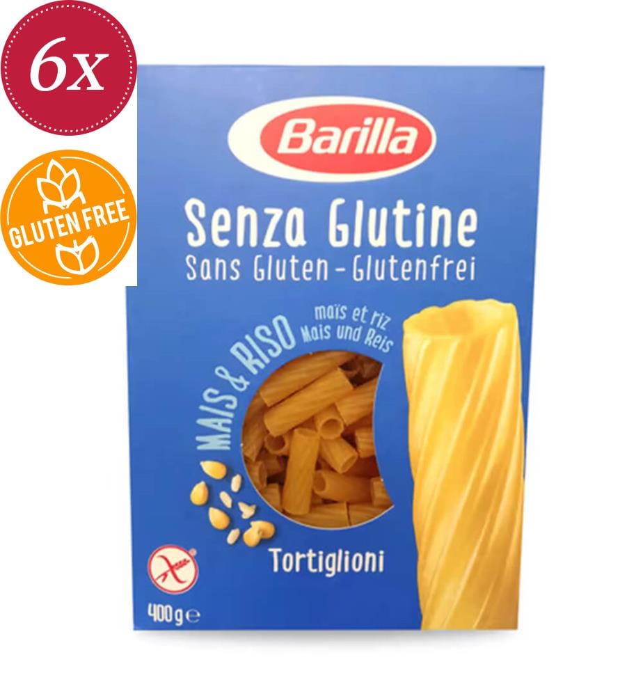 Barilla Tortiglioni Sans Gluten - 6 x 400 g