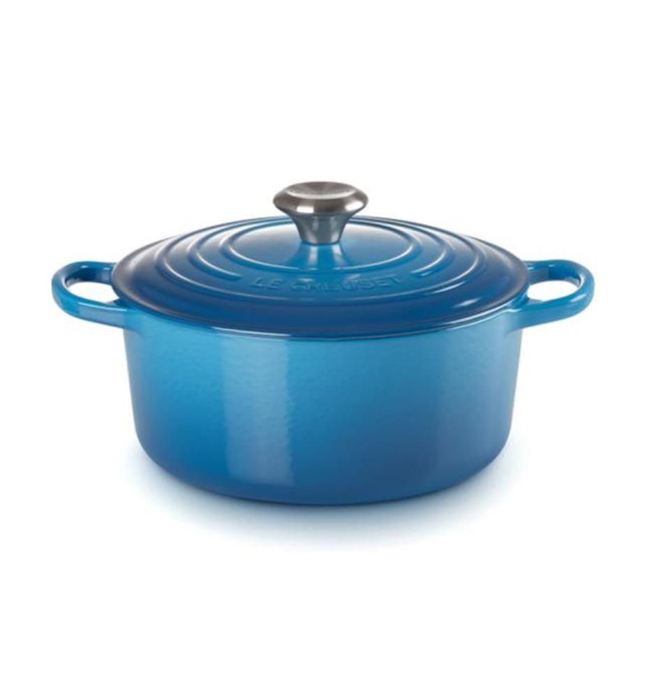 LE CREUSET - Cocotte Signature 24 cm - Bleu
