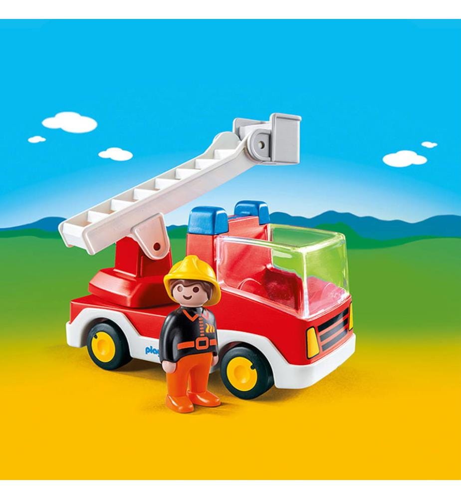 Playmobil Feuerwehrauto mit Drehleiter - 6967 | DeinDeal