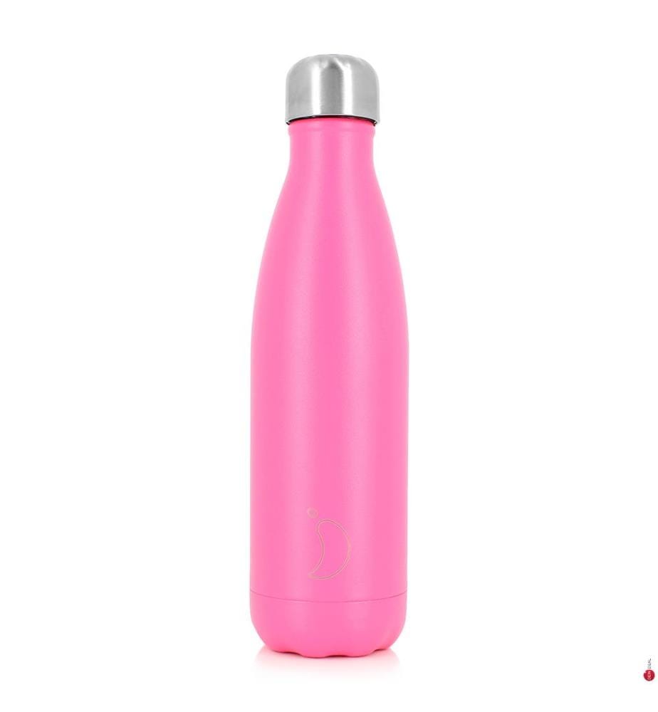 CHILLY'S - Bouteille Isotherme, 500 ml, Neon, Rose