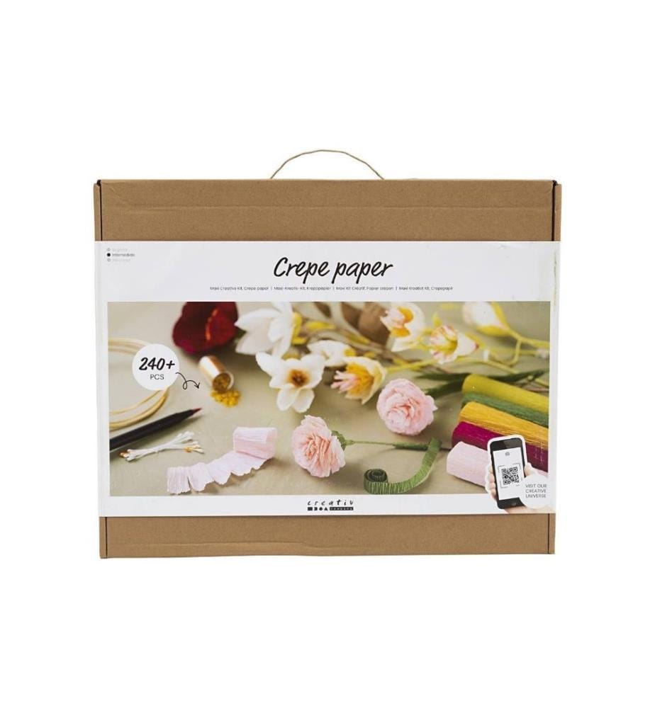 CREATIV COMPANY - Kits de bricolage Set de papier crépon Fleurs