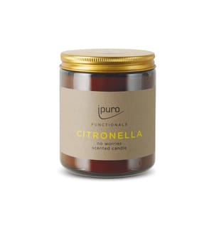 IPURO - Duftkerze Zitronella 200 g