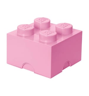 Brique de Rangement 4 Blocs - 250 x 250 x 180 mm - Rose Clair