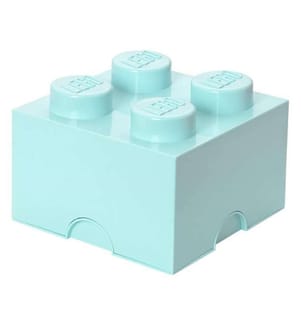 Brique de Rangement 4 Blocs - 250 x 250 x 180 mm - Turquoise