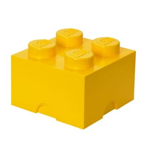 Brique de Rangement 4 Blocs - 250 x 250 x 180 mm - Jaune