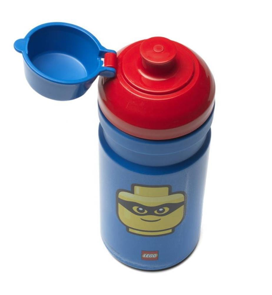 Iconic Trinkflasche - 390ml - Blau und Rot