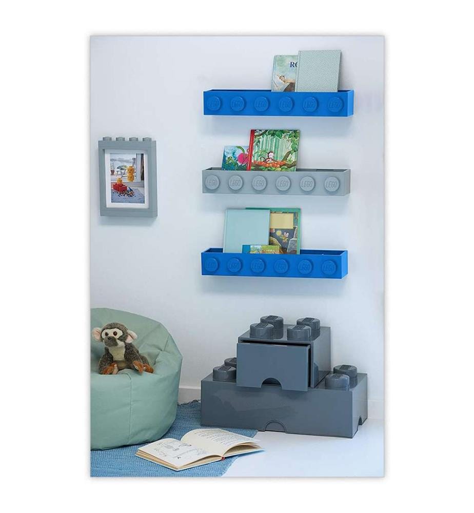 Bücherregal - 478 x 78 x 115 mm - Blau