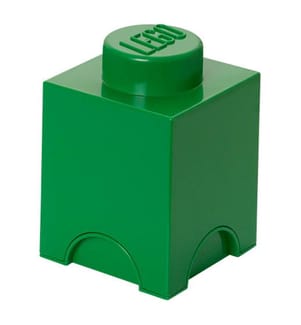 Brique de Rangement 1 Blocs - Vert Foncé