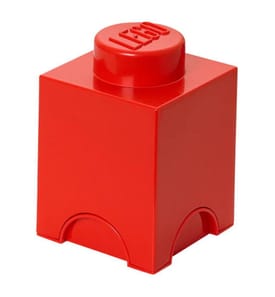 Brique de Rangement 1 Blocs - Rouge