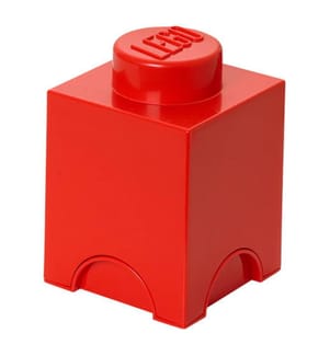 Brique de Rangement 1 Blocs - Rouge