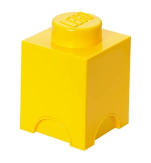 Brique de Rangement 1 Blocs - Jaune