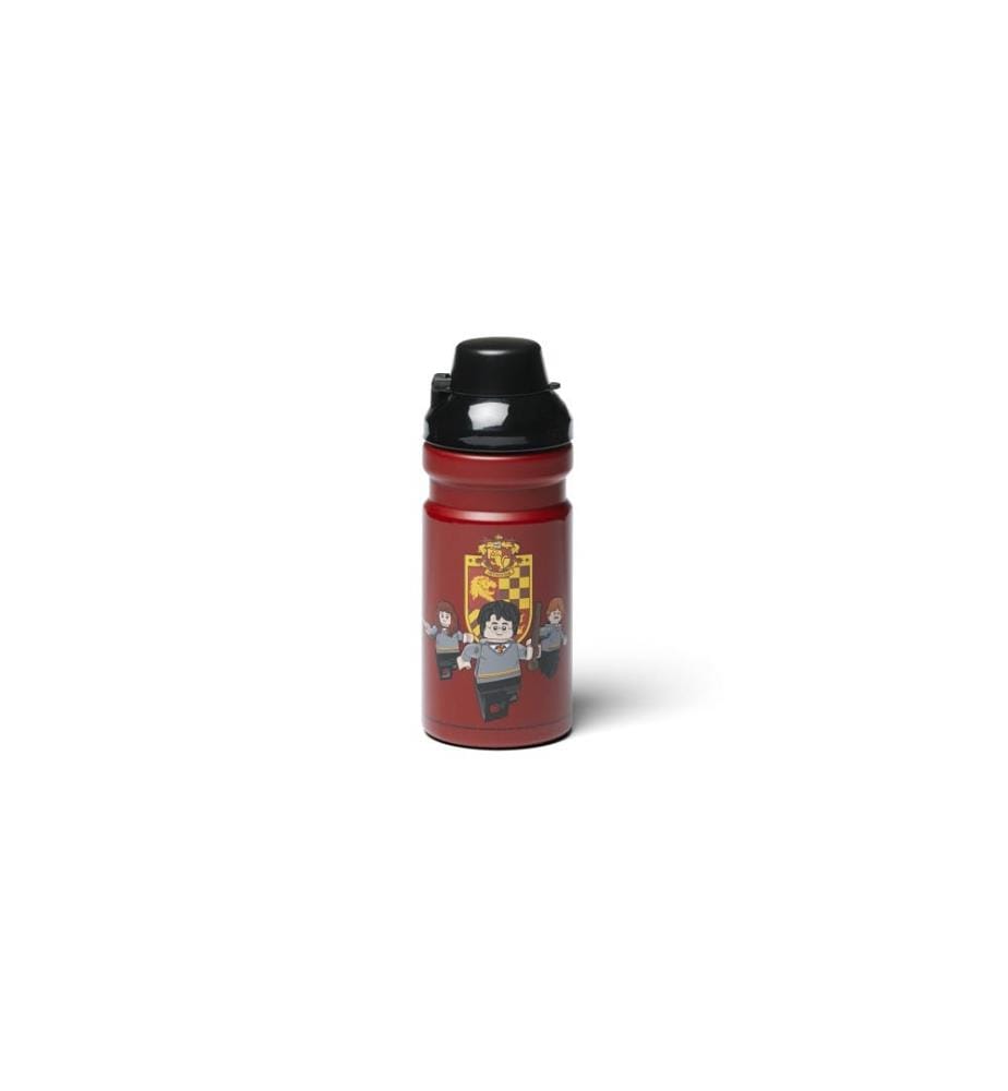 Harry Potter Gryffindor Trinkflasche - 390ml - Bordeaux und Dunkelgrau