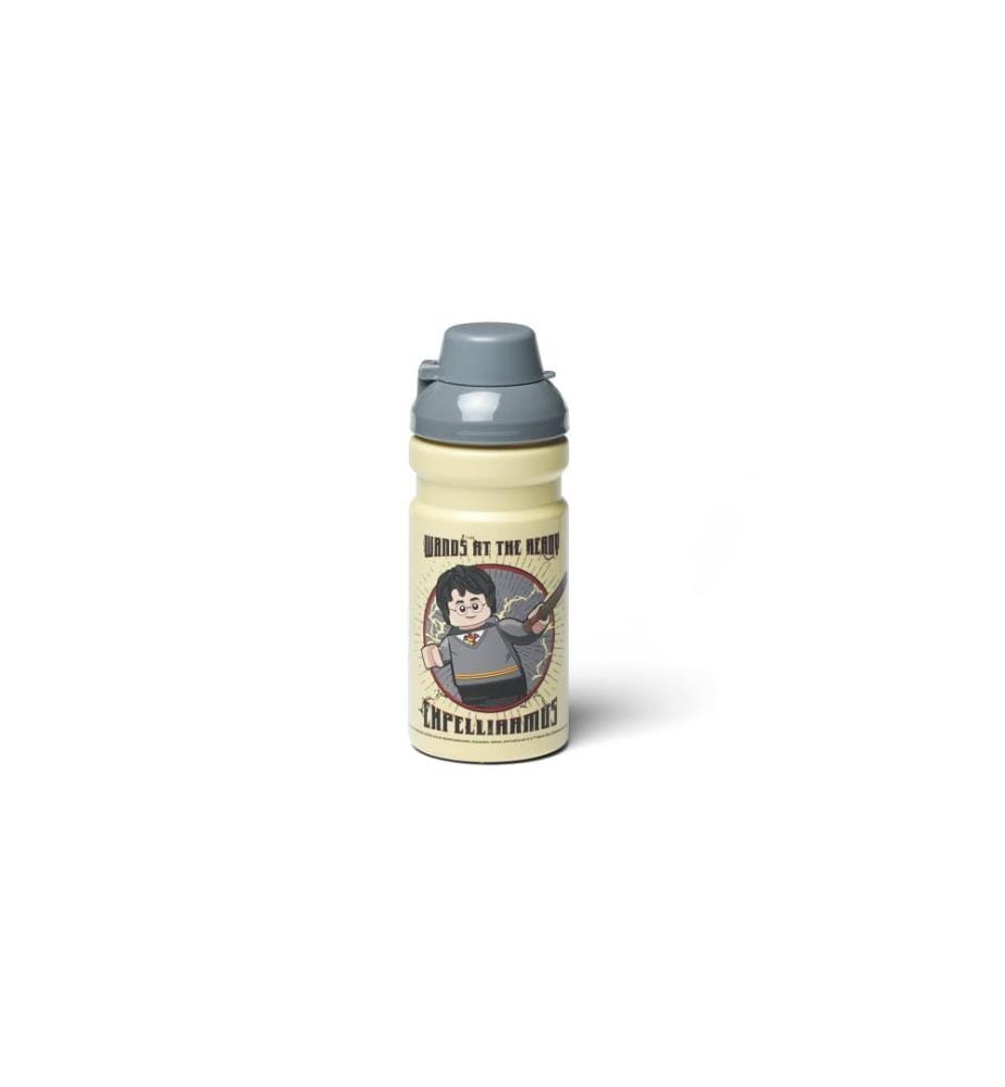 Gourde Harry Potter Hogwarts - 390ml - Crème et Gris