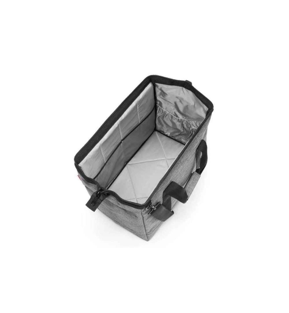 REISENTHEL - Umhängetasche Allrounder L Twist Silver