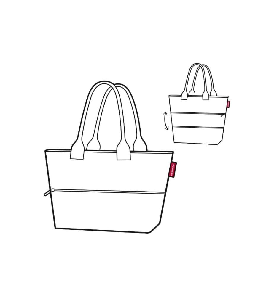 REISENTHEL - Tasche Shopper e1 Garden Blue