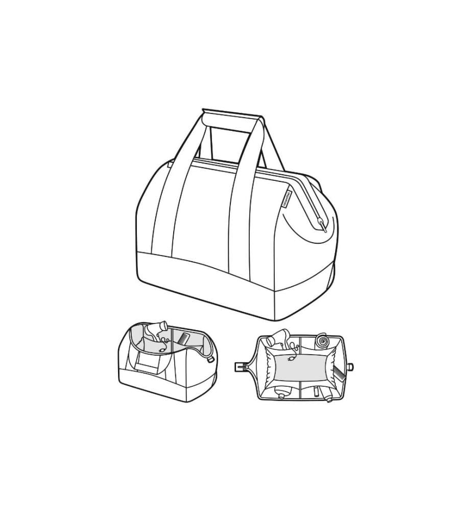 REISENTHEL - Schultertasche Allrounder M Garden Blue