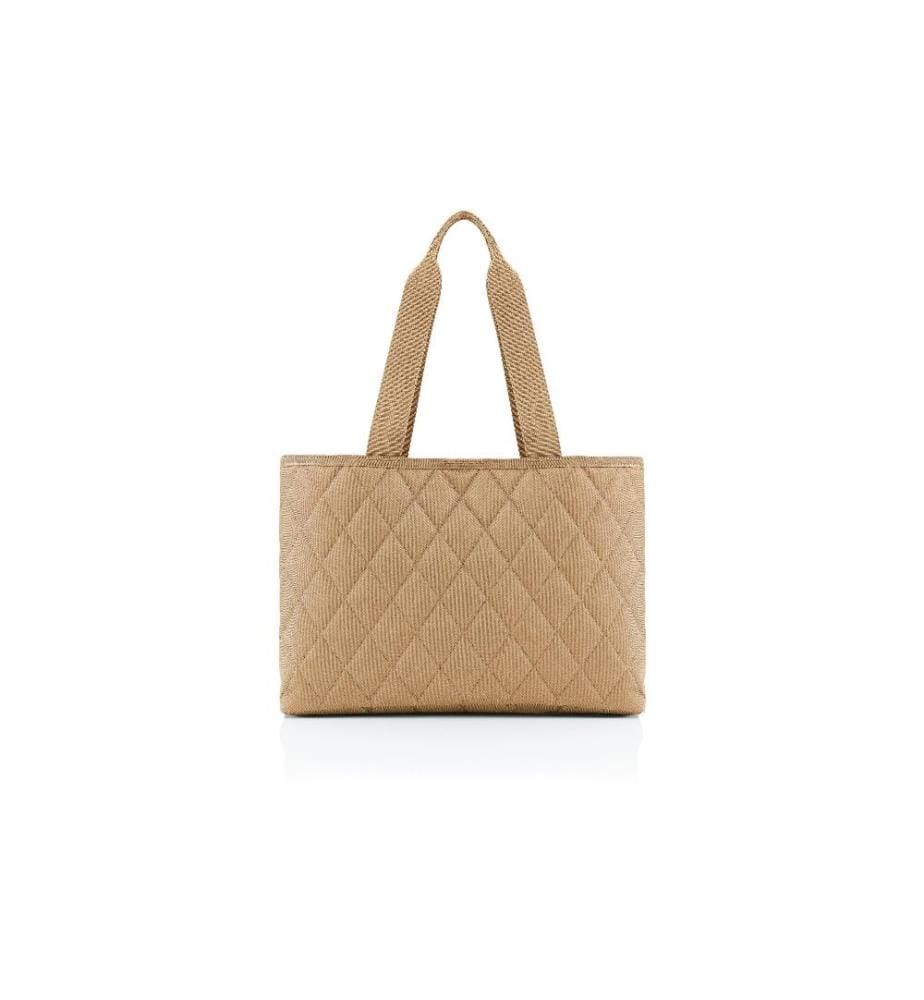 REISENTHEL - Sac Classic Shopper L Rhombus Ginger