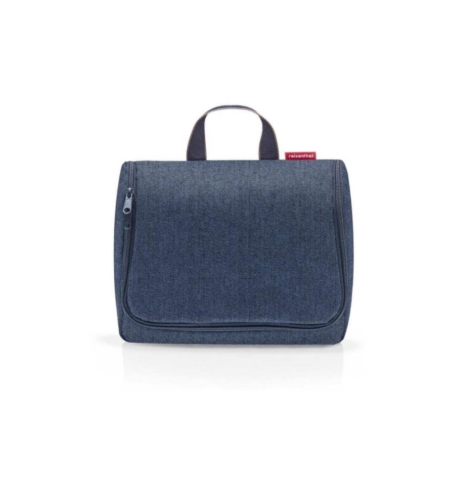 REISENTHEL - Trousse de toilette Toiletbag XL Bleu foncé Herringbone