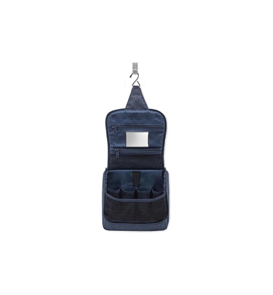 REISENTHEL - Trousse de toilette Toiletbag Bleu foncé Herringbone