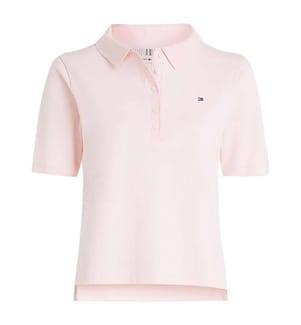 TOMMY HILFIGER - Polo Regular Fit - Light Pink