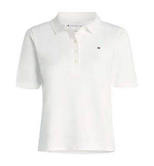 TOMMY HILFIGER - Polo Regular Fit - White