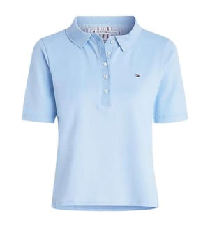 TOMMY HILFIGER - Polo Regular Fit - Light Blue