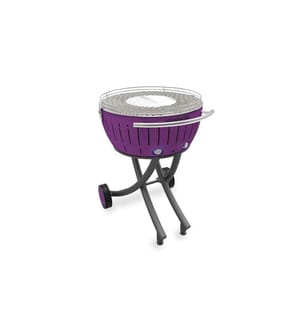 LOTUSGRILL - Barbecue à charbon XXL Violet prune